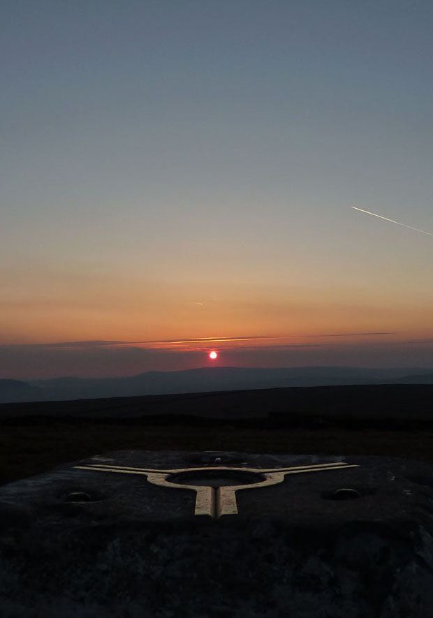 Pendle Sunset